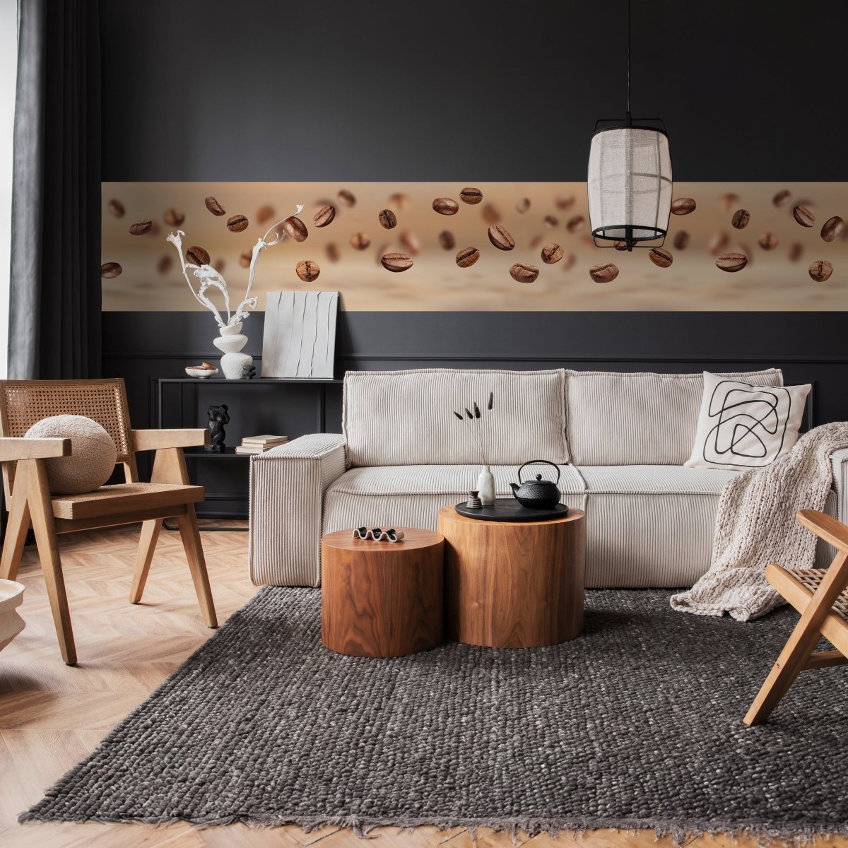 Panorama-Fototapete Kaffee Bohnen M0038 - Bild 2 Panorama-Fototapete Kaffee Bohnen M0038 - Bild 2