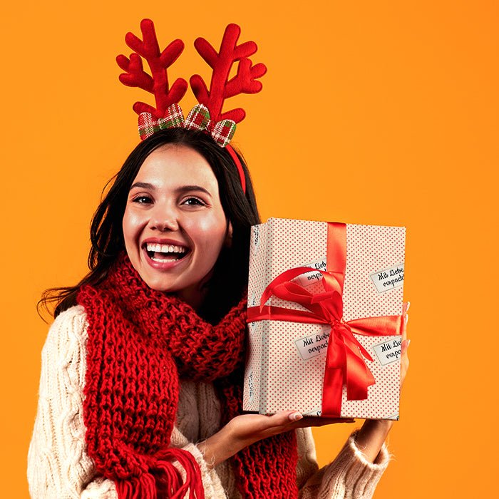 Geschenkpapier personalisiert Geschenkpapier Punkte Text M0039 - Bild 2 Geschenkpapier personalisiert Geschenkpapier Punkte Text M0039 - Bild 2