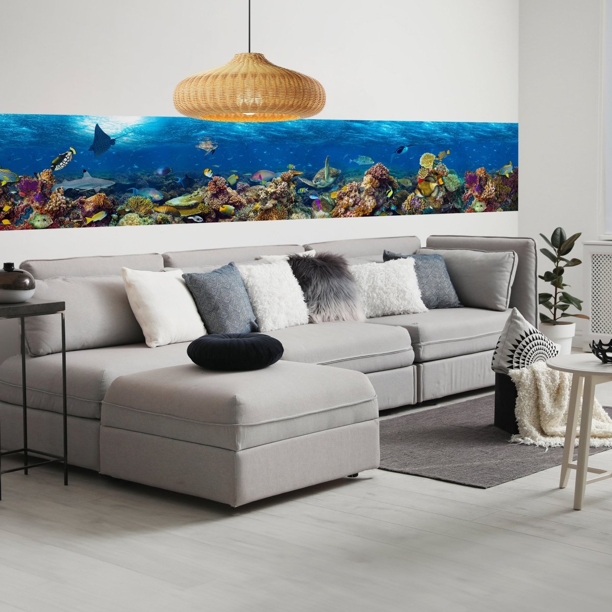 Panorama-Fototapete Unterwasser Welt M0039 - Bild 1 Panorama-Fototapete Unterwasser Welt M0039 - Bild 1