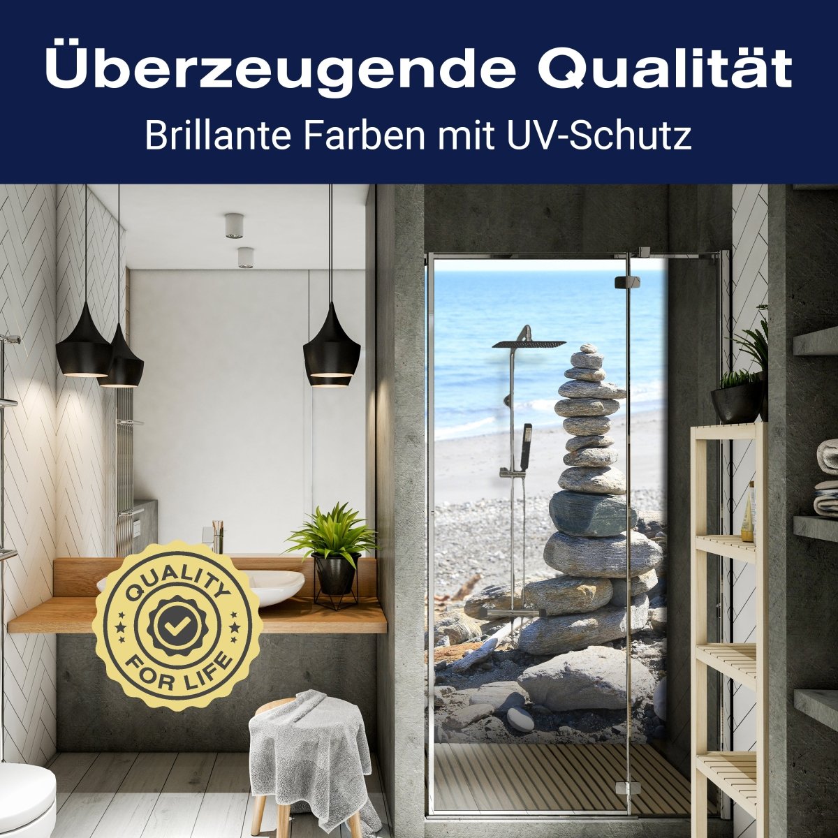 Duschwand Steinturm M0040 entdecken - Bild 2 Duschwand Steinturm M0040 entdecken - Bild 2