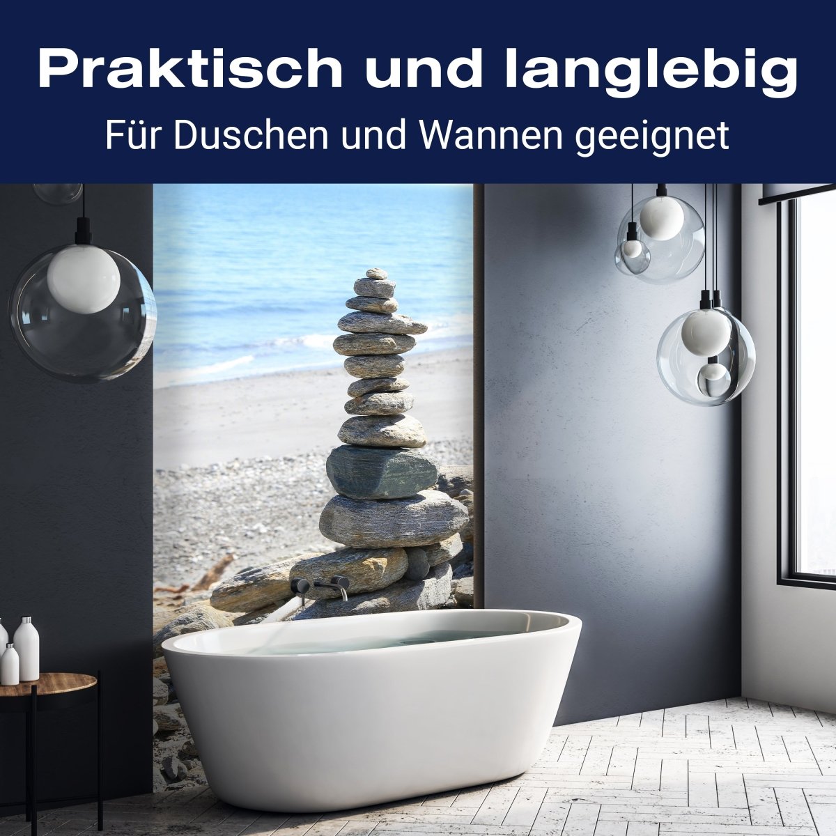 Duschwand Steinturm M0040 entdecken - Bild 3 Duschwand Steinturm M0040 entdecken - Bild 3