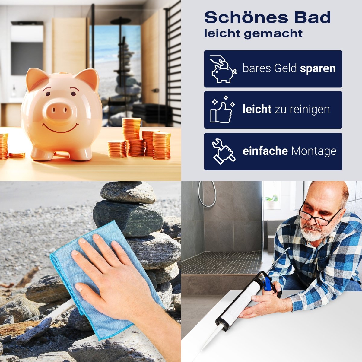 Duschwand Steinturm M0040 entdecken - Bild 7 Duschwand Steinturm M0040 entdecken - Bild 7