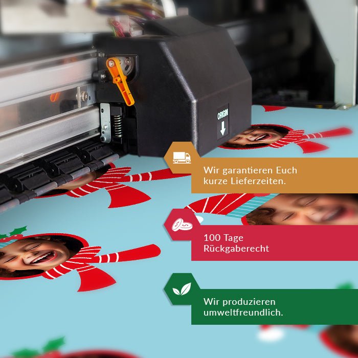 Geschenkpapier personalisiert Geschenkpapier Weihnachten Mütze Foto M0041 - Bild 7 Geschenkpapier personalisiert Geschenkpapier Weihnachten Mütze Foto M0041 - Bild 7