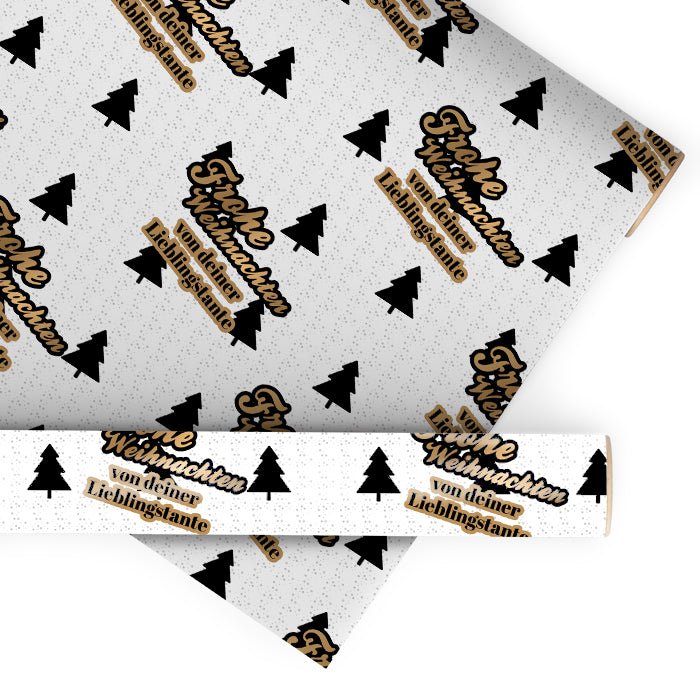 Geschenkpapier personalisiert Geschenkpapier Frohe Weihnachten Text M0042 - Bild 1 Geschenkpapier personalisiert Geschenkpapier Frohe Weihnachten Text M0042 - Bild 1