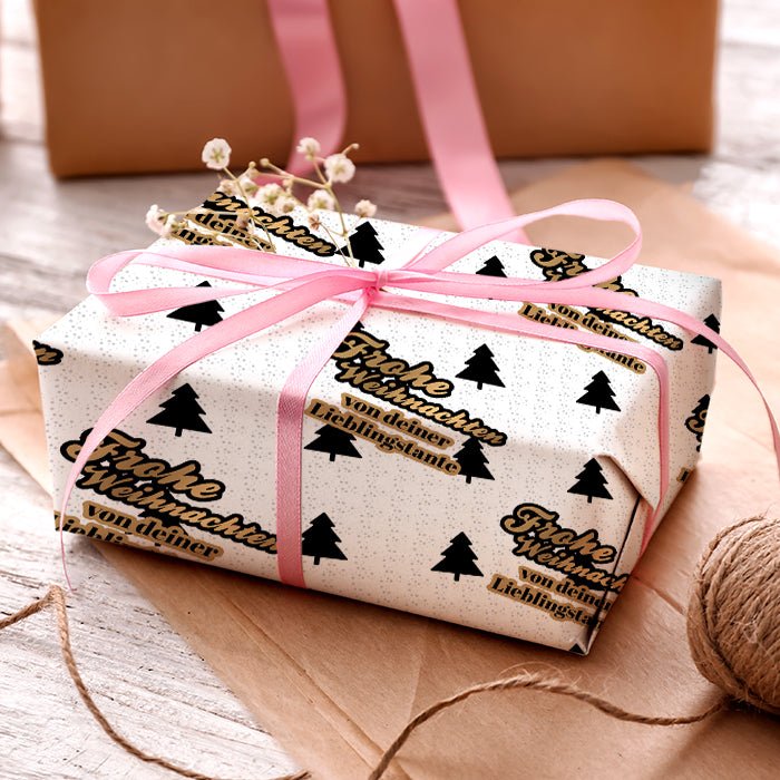 Geschenkpapier personalisiert Geschenkpapier Frohe Weihnachten Text M0042 - Bild 3 Geschenkpapier personalisiert Geschenkpapier Frohe Weihnachten Text M0042 - Bild 3