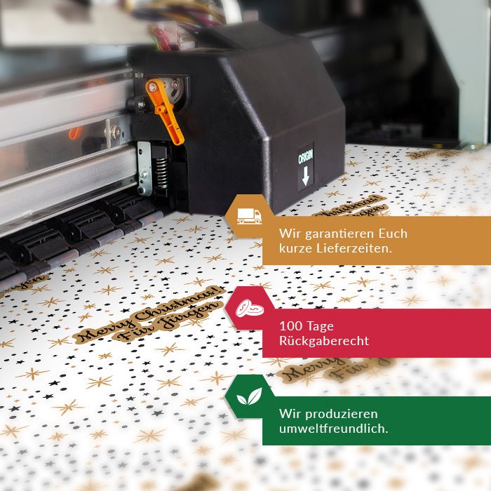 Geschenkpapier personalisiert Geschenkpapier Weihnachten Sterne Text M0043 - Bild 7 Geschenkpapier personalisiert Geschenkpapier Weihnachten Sterne Text M0043 - Bild 7