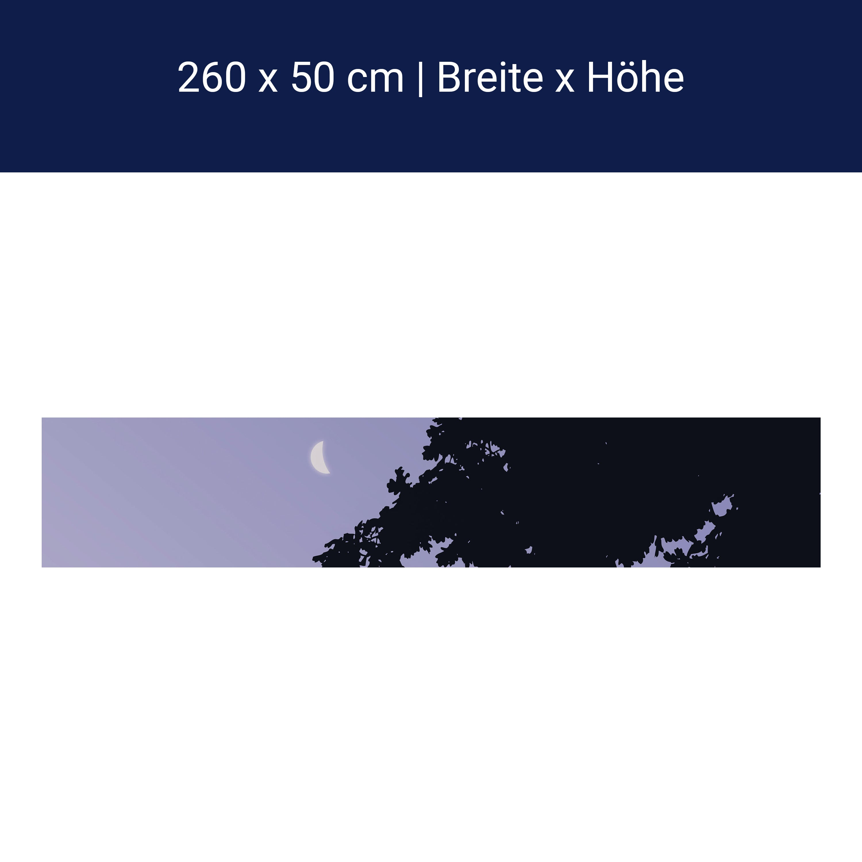 Küchenrückwand Schatten der Nacht M0043 Küchenrückwand Schatten der Nacht M0043