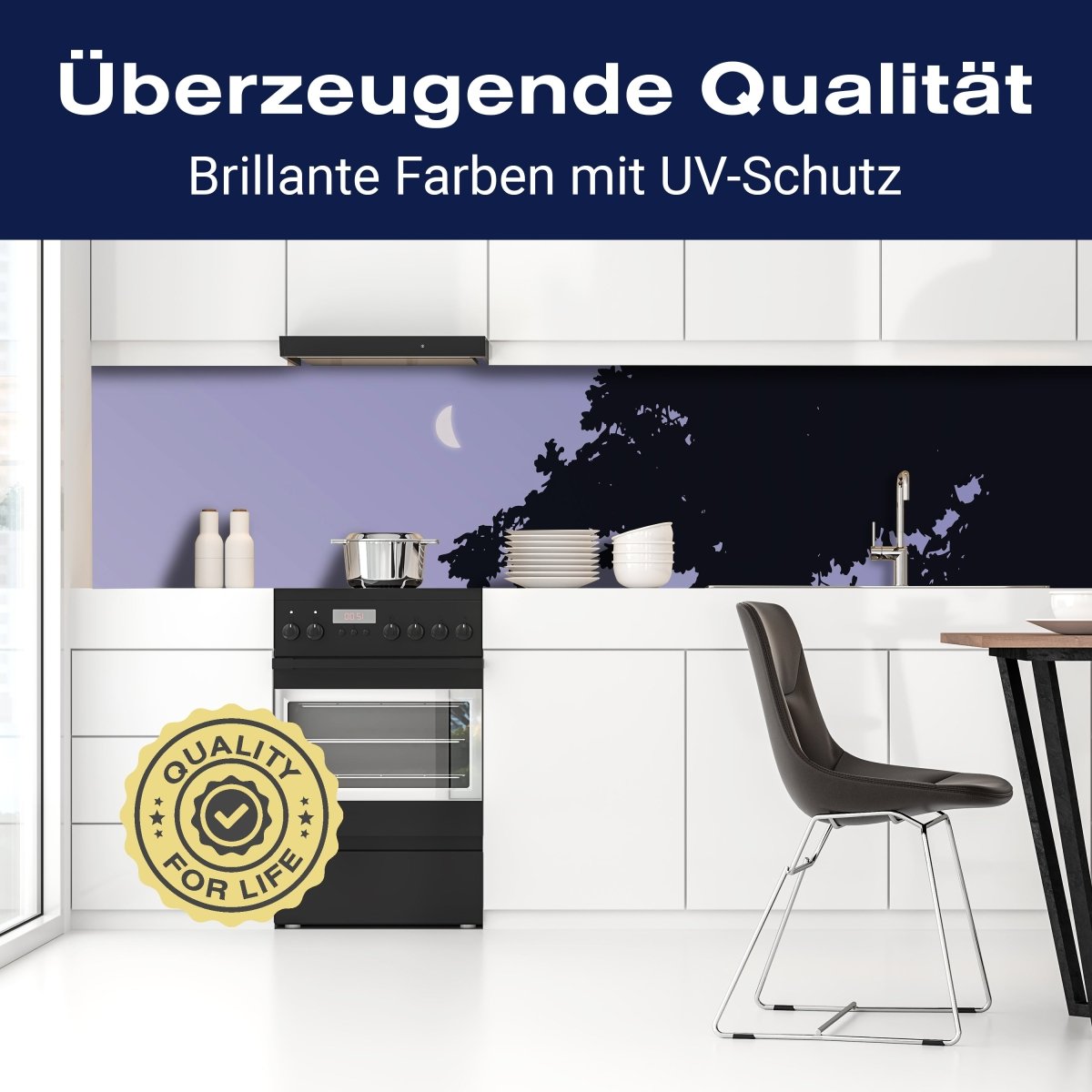 Küchenrückwand Schatten der Nacht M0043 entdecken - Bild 2 Küchenrückwand Schatten der Nacht M0043 entdecken - Bild 2