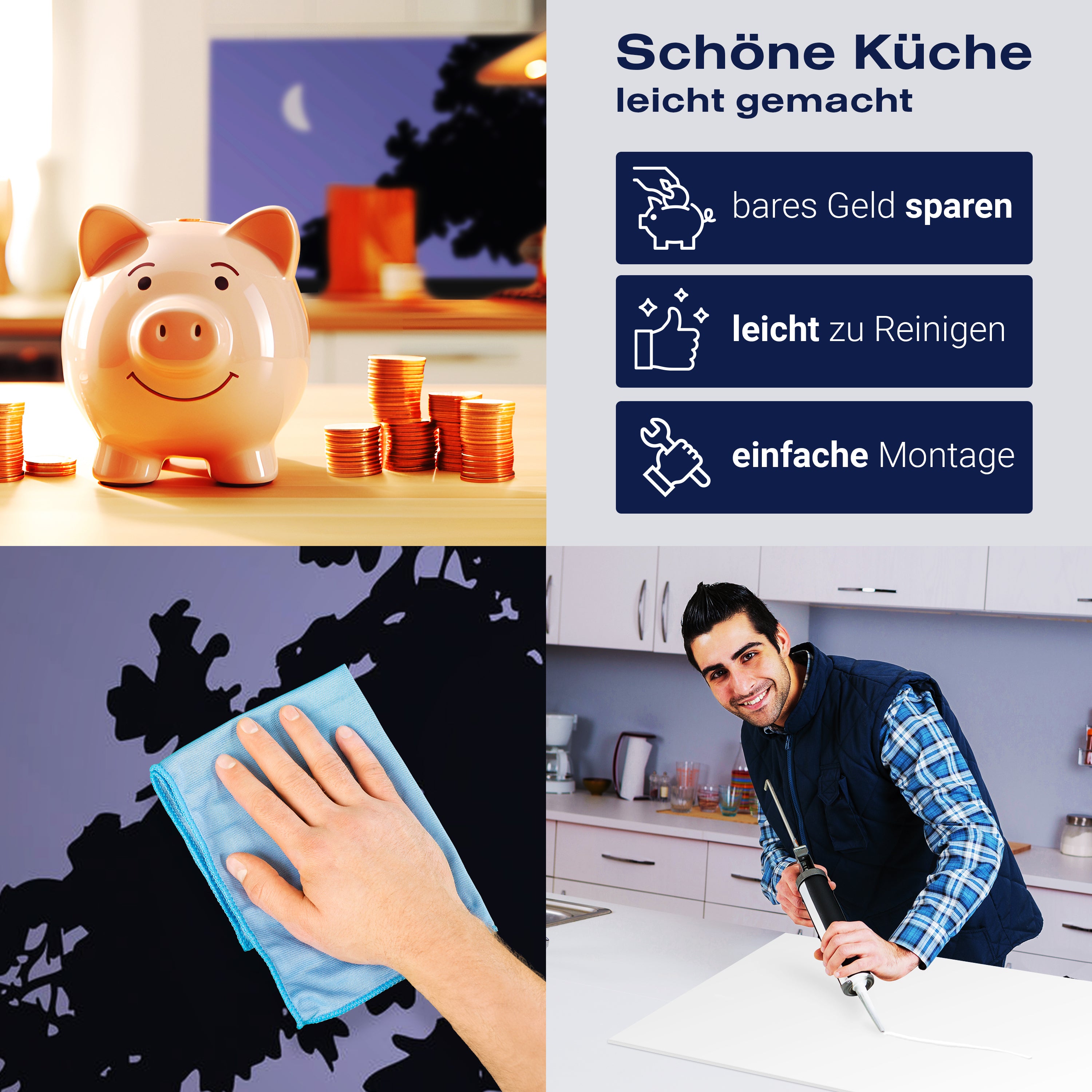 Küchenrückwand Schatten der Nacht M0043 entdecken - Bild 7 Küchenrückwand Schatten der Nacht M0043 entdecken - Bild 7