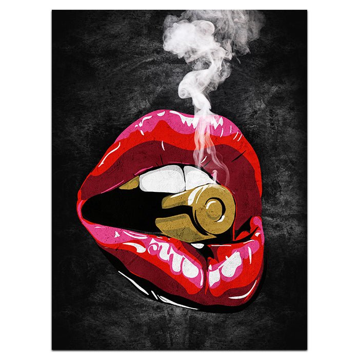 Acrylbild Acrylbild Lippen, Hochformat M0047 M0047 - Bild 1 Acrylbild Acrylbild Lippen, Hochformat M0047 M0047 - Bild 1