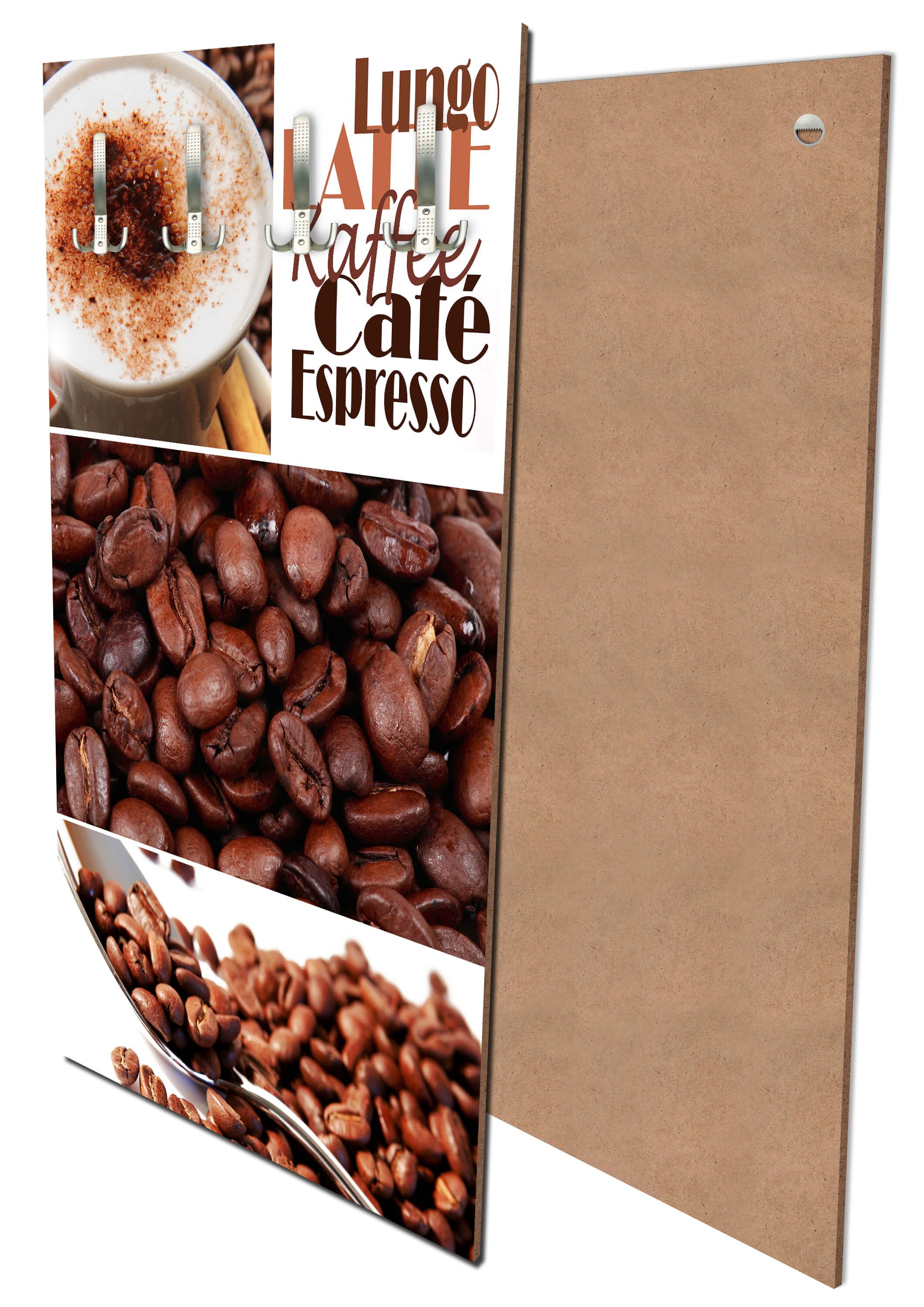 Garderobe Kaffee M0047 entdecken - Bild 1 Garderobe Kaffee M0047 entdecken - Bild 1