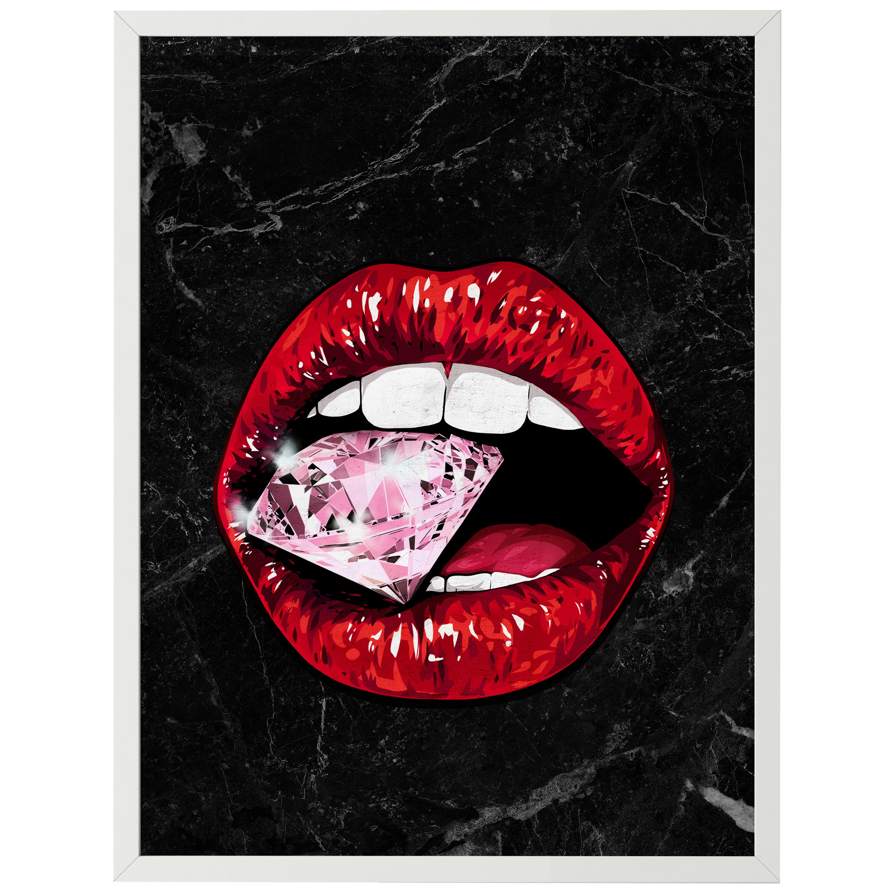 wandmotiv24 Poster, Poster - Lippen - M0048 - Bild 1 wandmotiv24 Poster, Poster - Lippen - M0048 - Bild 1