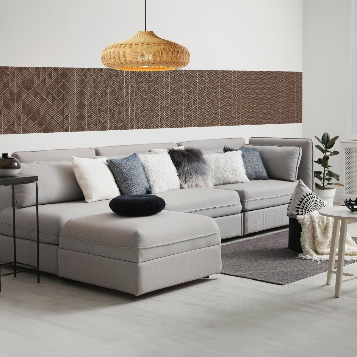 Panorama-Fototapete Artdeko Muster M0048 - Bild 1 Panorama-Fototapete Artdeko Muster M0048 - Bild 1