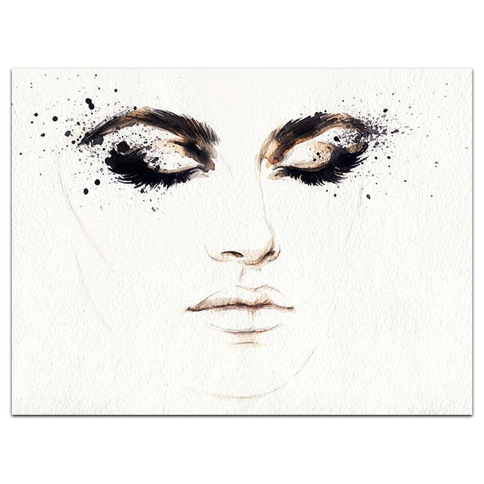 Acrylbild Acrylbild Makeup, Querformat M0049 M0049 - Bild 1 Acrylbild Acrylbild Makeup, Querformat M0049 M0049 - Bild 1