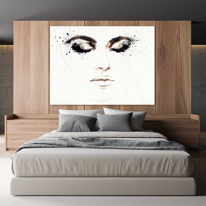 Acrylbild Acrylbild Makeup, Querformat M0049 M0049 - Bild 3 Acrylbild Acrylbild Makeup, Querformat M0049 M0049 - Bild 3