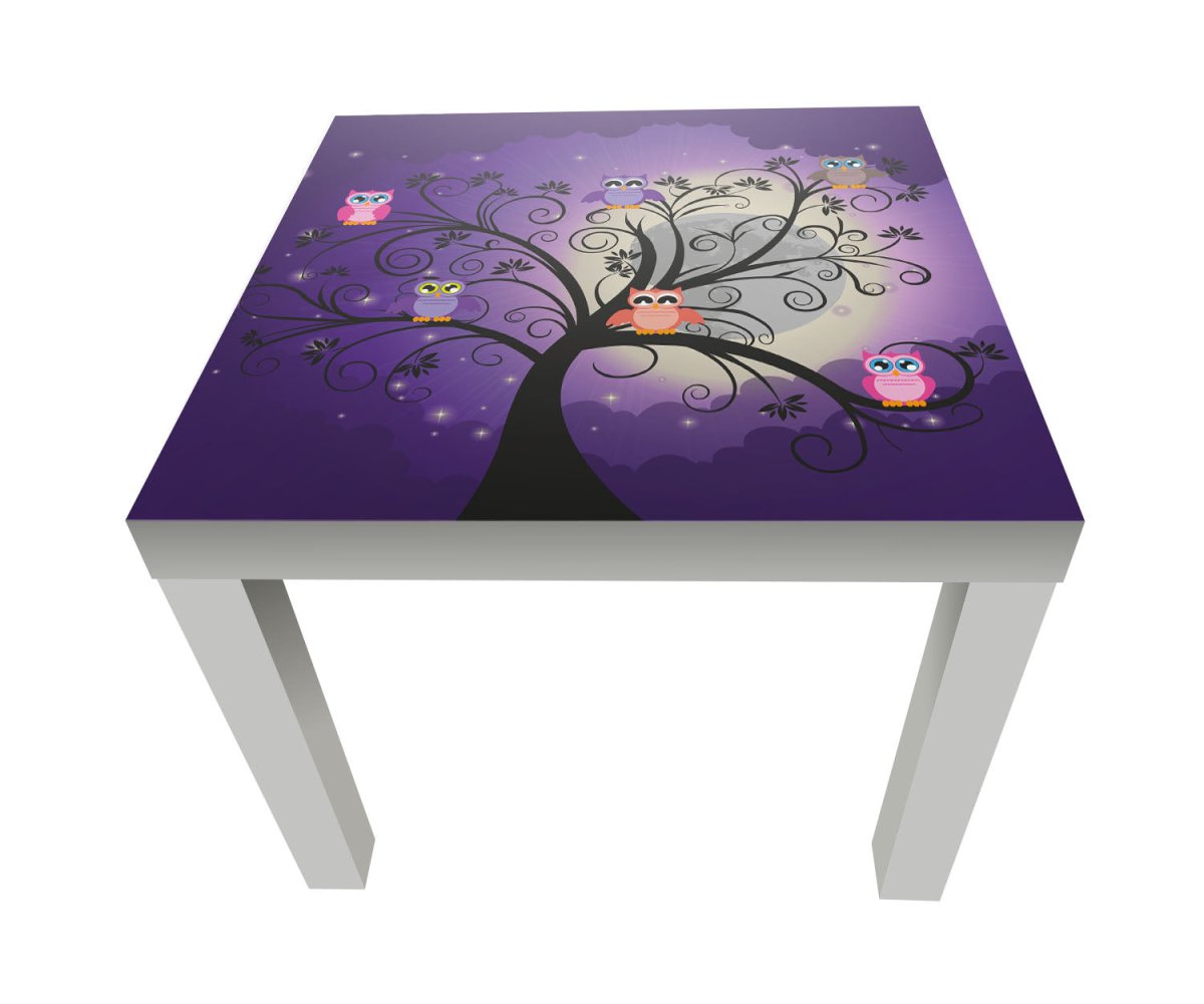 Beistelltisch Eulen auf einem Baum M0049 entdecken - Bild 1 Beistelltisch Eulen auf einem Baum M0049 entdecken - Bild 1