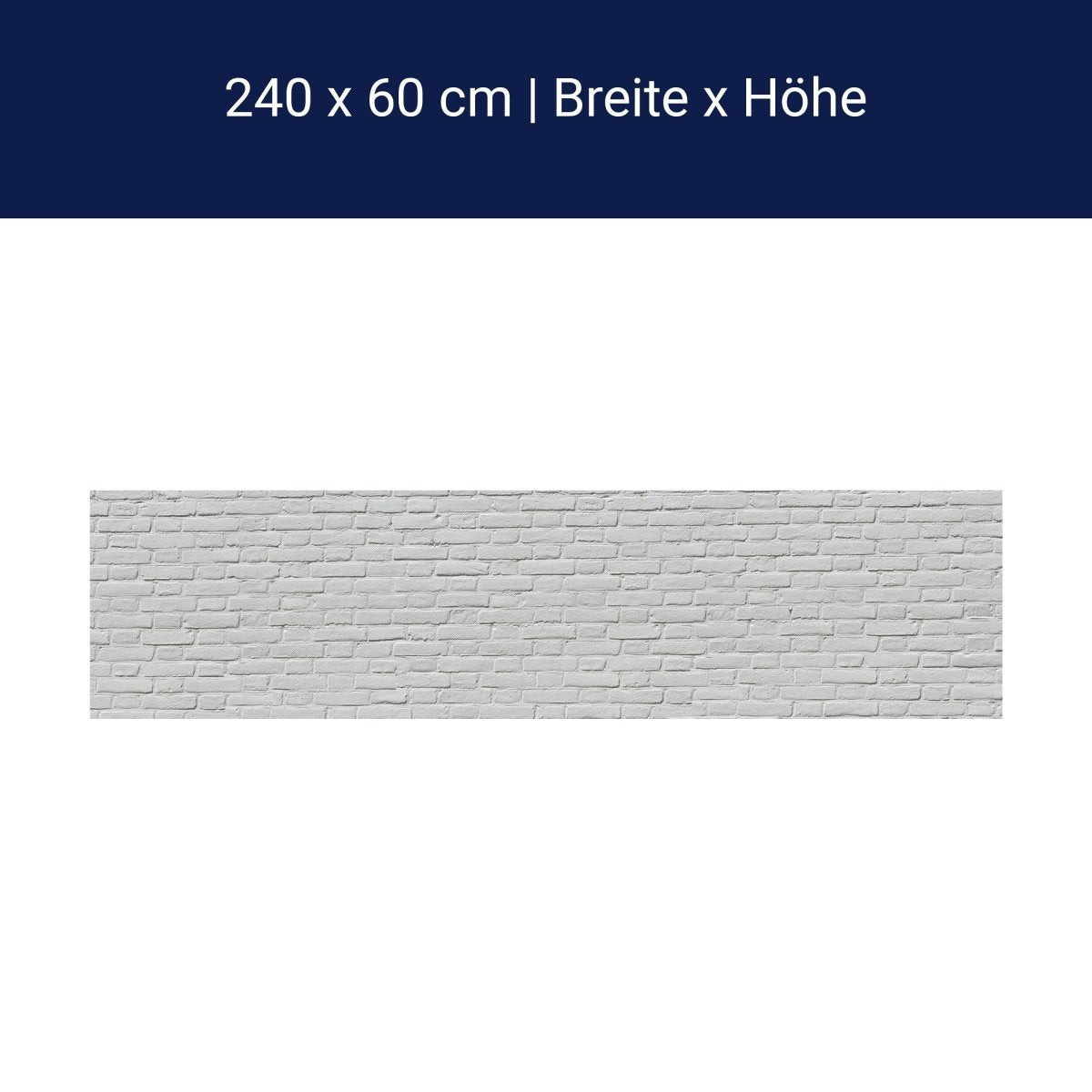 Küchenrückwand weisser Backstein M0050 Küchenrückwand weisser Backstein M0050