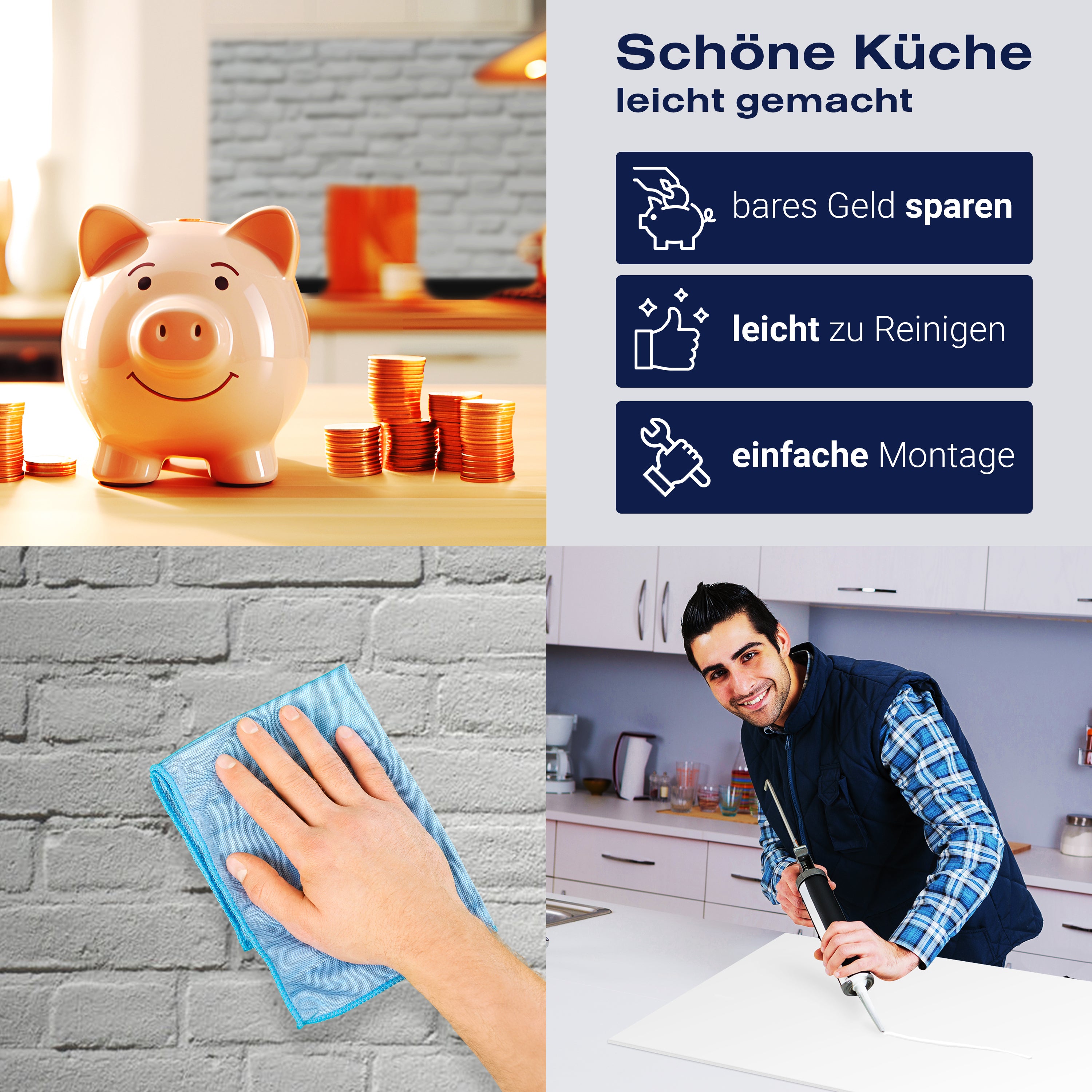 Küchenrückwand weisser Backstein M0050 entdecken - Bild 7 Küchenrückwand weisser Backstein M0050 entdecken - Bild 7