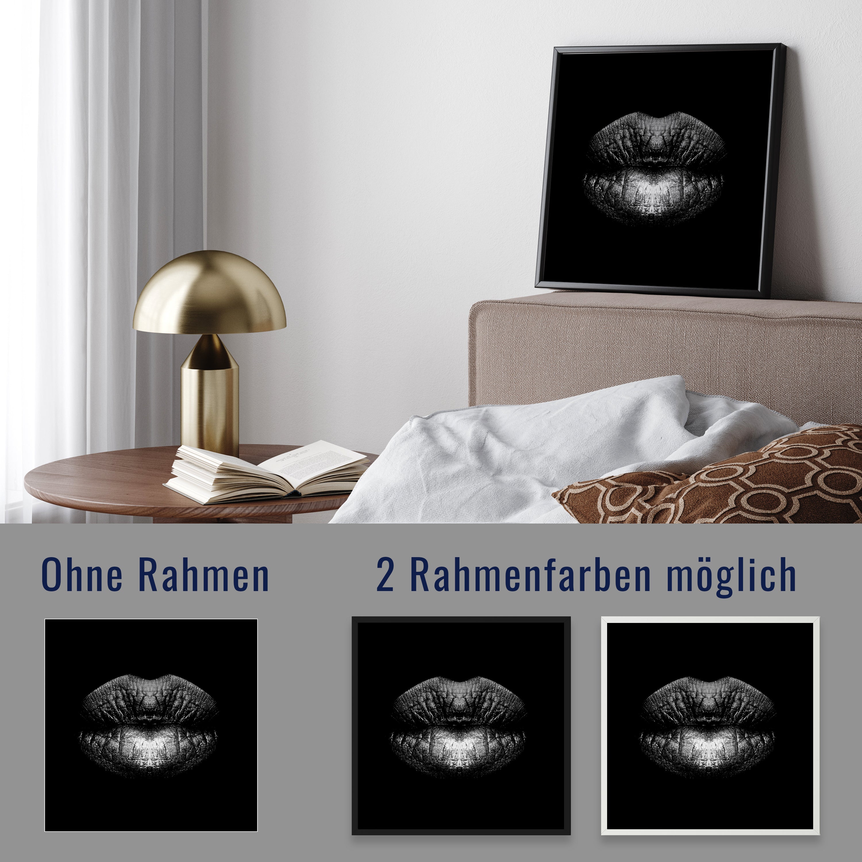 wandmotiv24 Poster, Poster - Lippen - M0051 - Bild 4 wandmotiv24 Poster, Poster - Lippen - M0051 - Bild 4