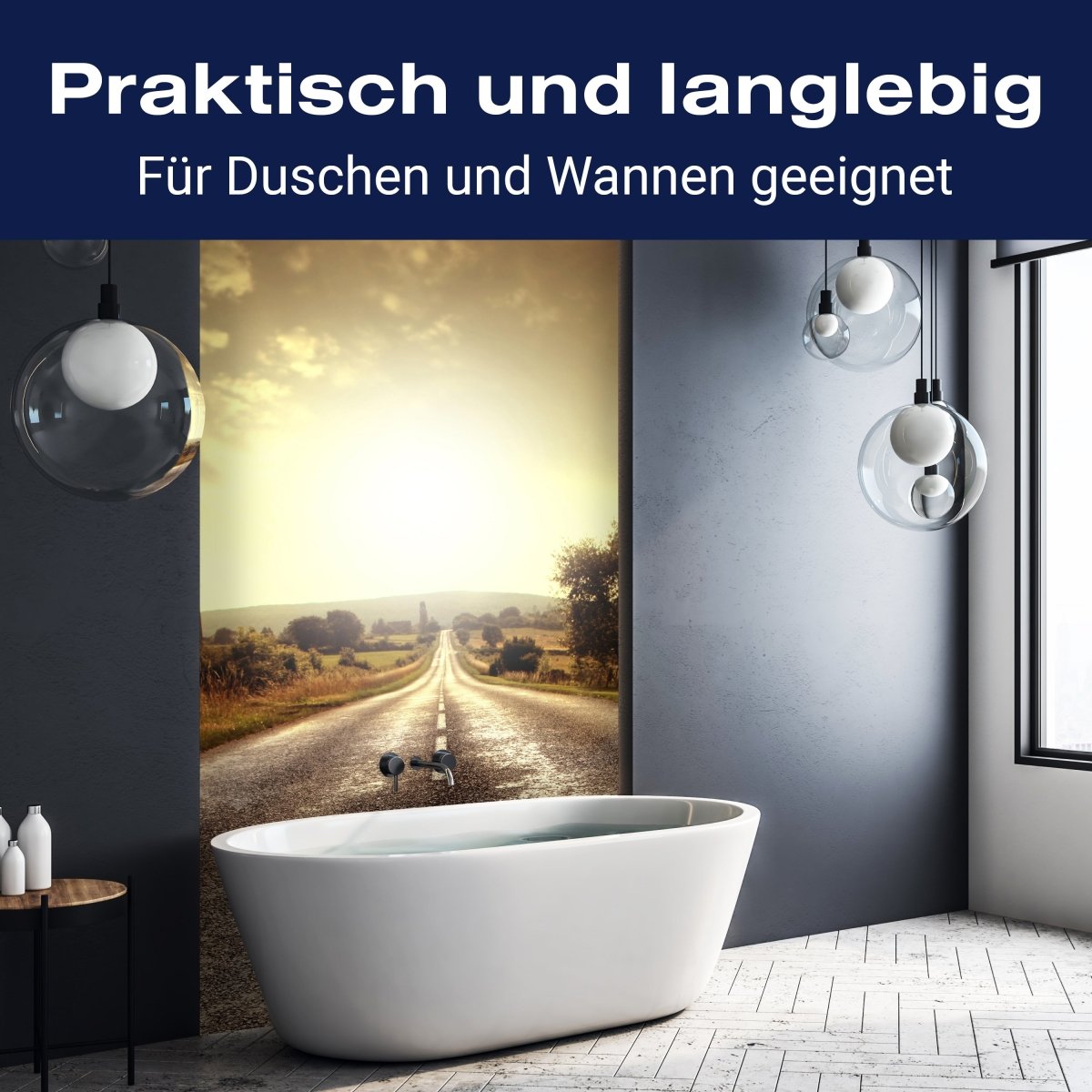 Duschwand Strasse M0053 entdecken - Bild 3 Duschwand Strasse M0053 entdecken - Bild 3