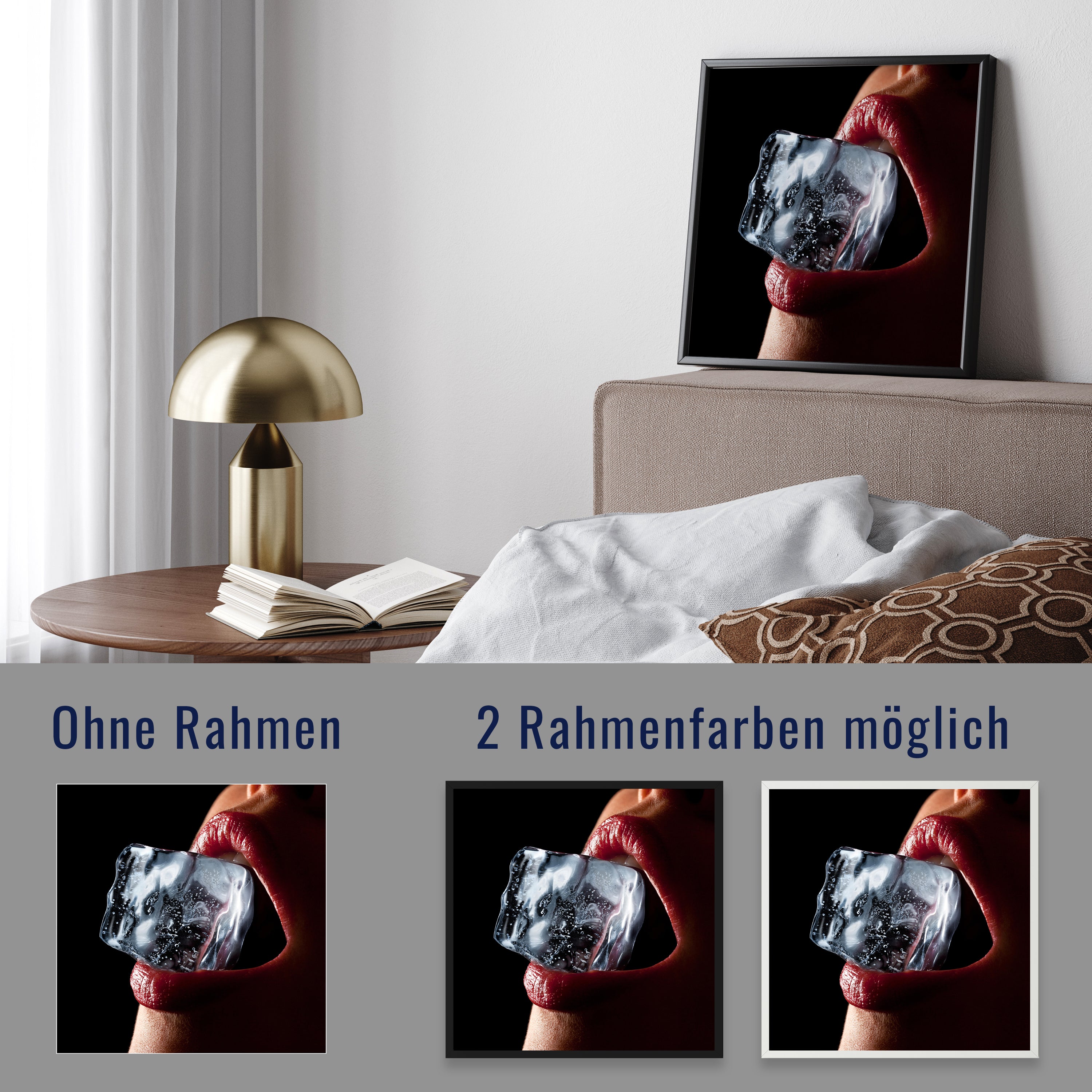 wandmotiv24 Poster, Poster - Lippen - M0053 - Bild 4 wandmotiv24 Poster, Poster - Lippen - M0053 - Bild 4