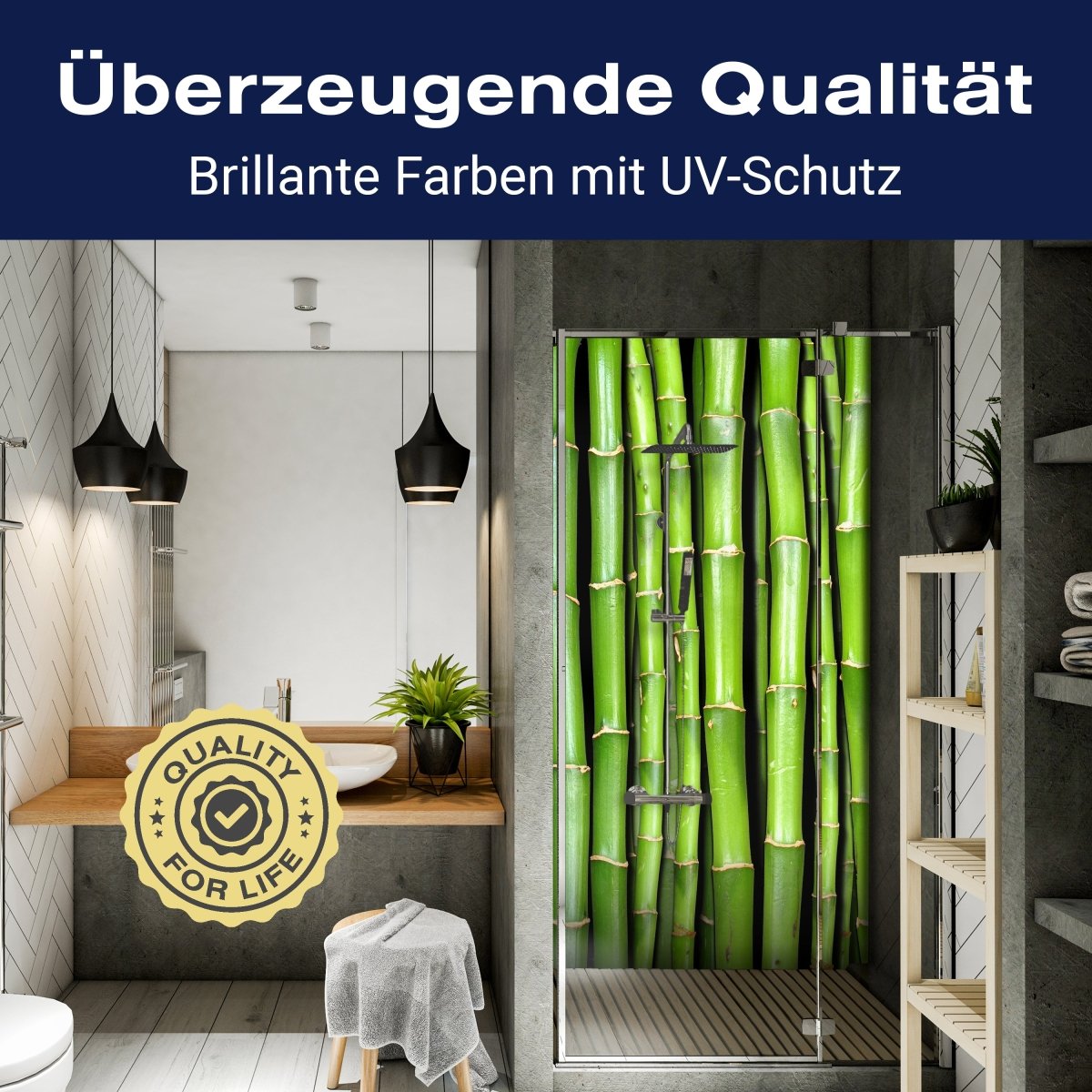 Duschwand Bambuswand M0054 entdecken - Bild 2 Duschwand Bambuswand M0054 entdecken - Bild 2