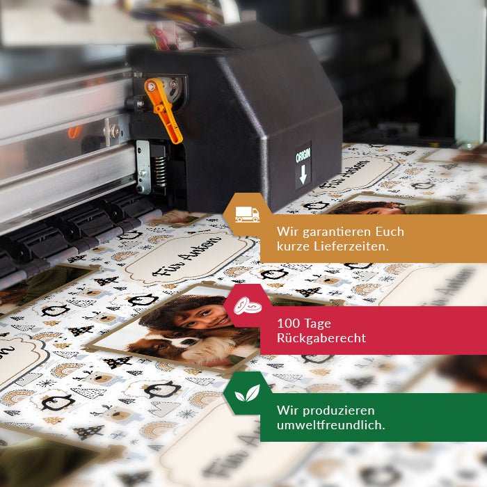 Geschenkpapier personalisiert Geschenkpapier Weihnachten Rentier Text Foto M0054 - Bild 7 Geschenkpapier personalisiert Geschenkpapier Weihnachten Rentier Text Foto M0054 - Bild 7