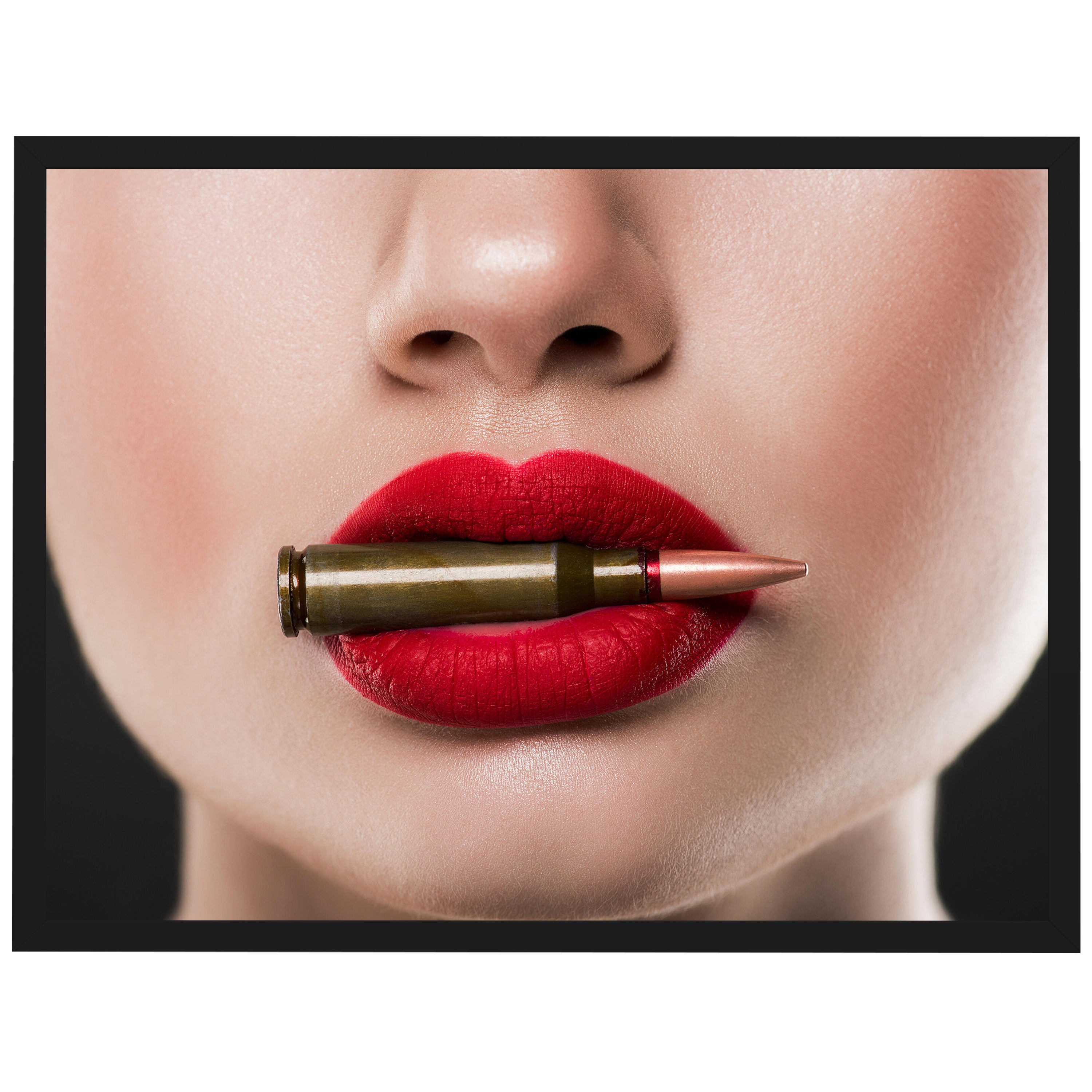 wandmotiv24 Poster, Poster - Lippen - M0055 - Bild 1 wandmotiv24 Poster, Poster - Lippen - M0055 - Bild 1
