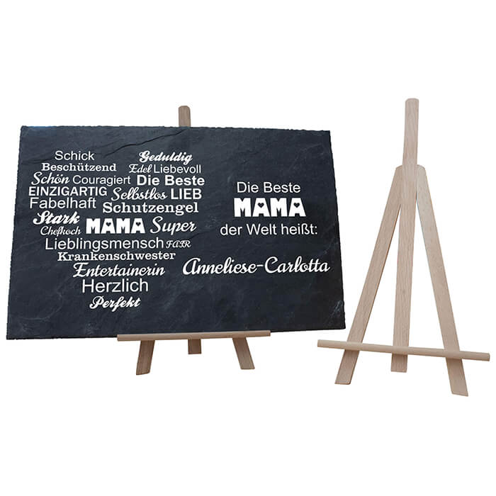 Schiefertafel Beste Mama M0056 - Bild 3 Schiefertafel Beste Mama M0056 - Bild 3
