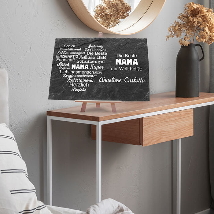 Schiefertafel Beste Mama M0056 - Bild 7 Schiefertafel Beste Mama M0056 - Bild 7