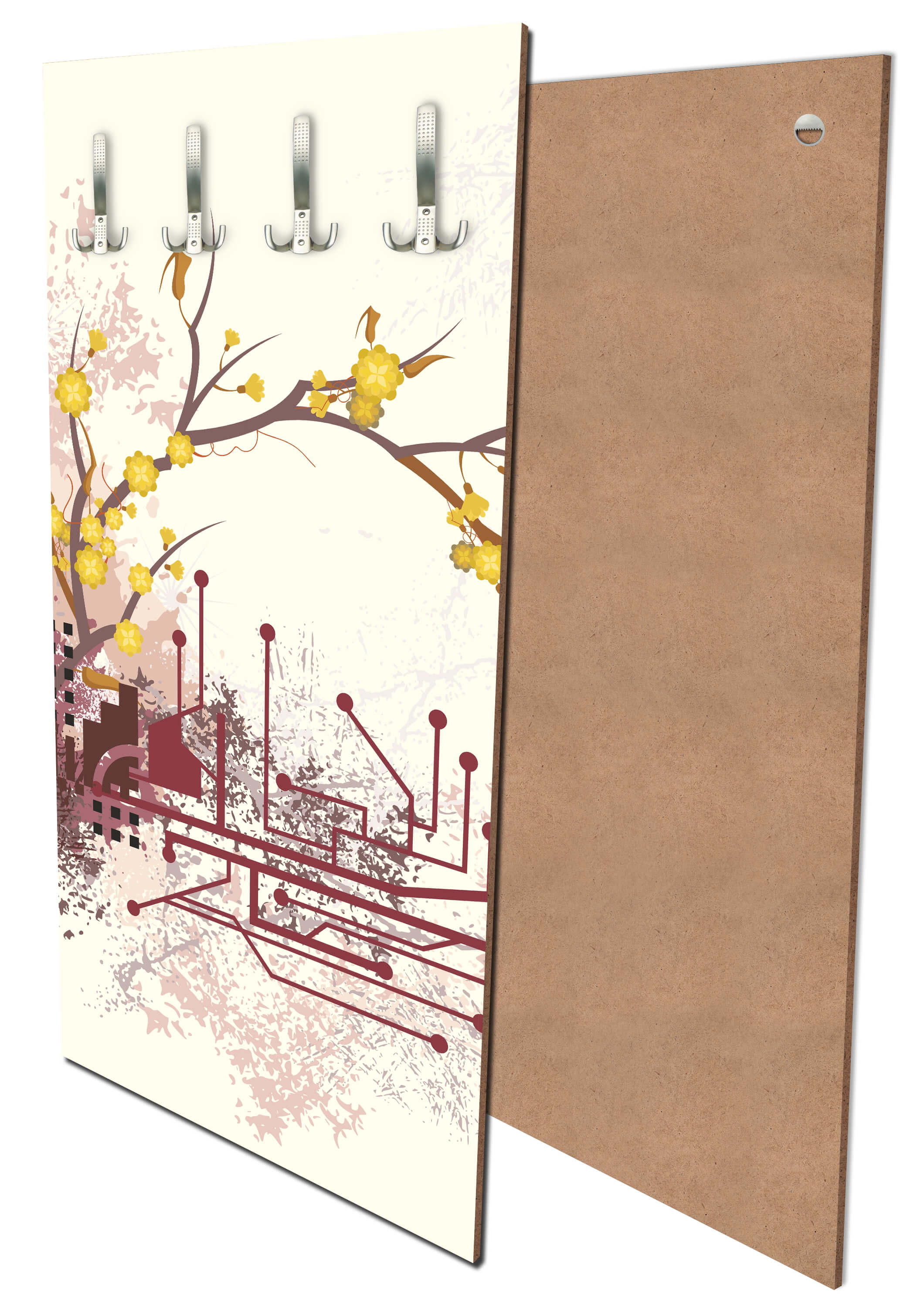 Garderobe Haruka Retro Blüten M0057 entdecken - Bild 1 Garderobe Haruka Retro Blüten M0057 entdecken - Bild 1