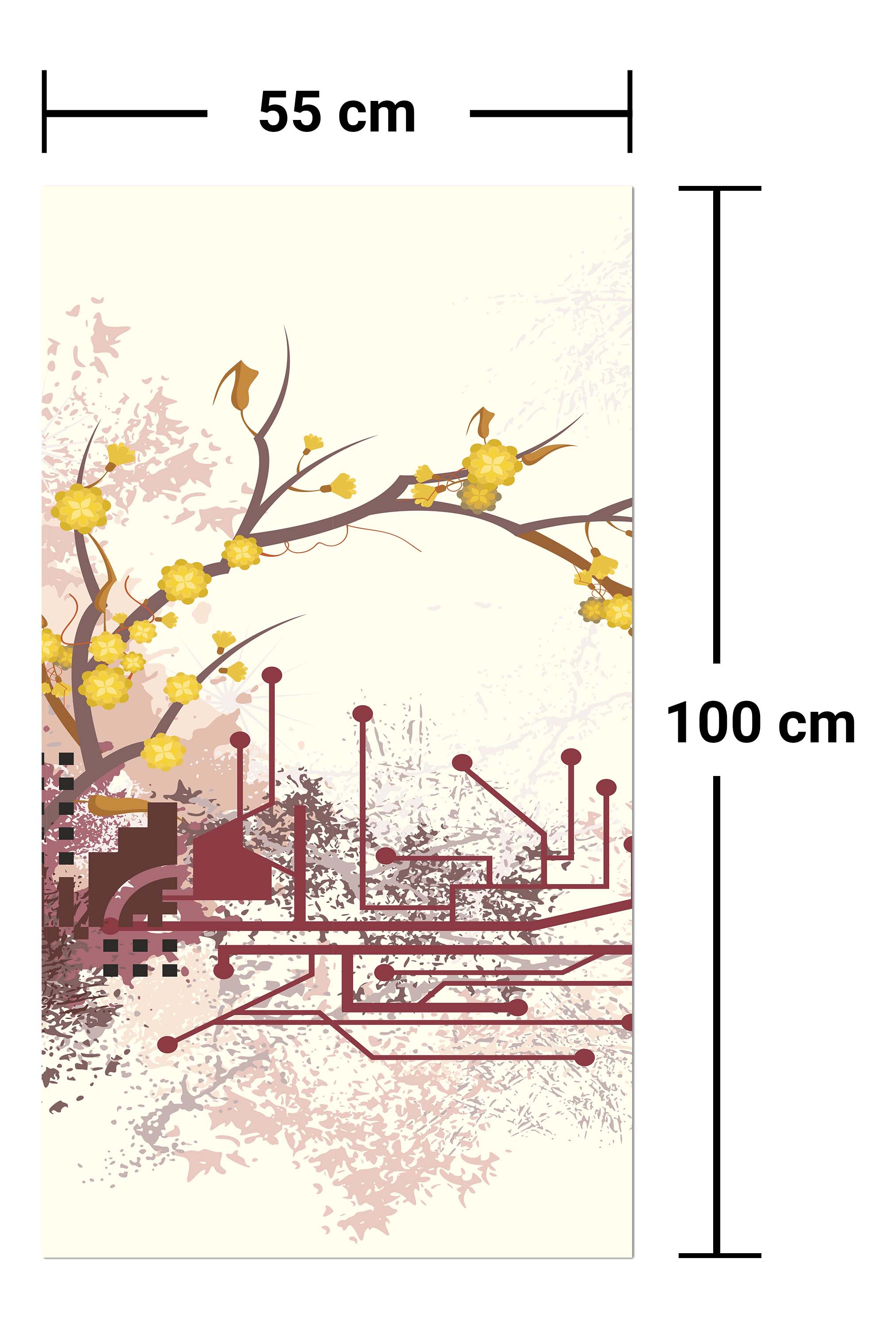 Garderobe Haruka Retro Blüten M0057 entdecken - Bild 7 Garderobe Haruka Retro Blüten M0057 entdecken - Bild 7