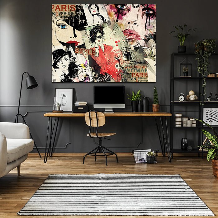 Acrylbild Acrylbild Kunst, Querformat M0058 M0058 - Bild 2 Acrylbild Acrylbild Kunst, Querformat M0058 M0058 - Bild 2