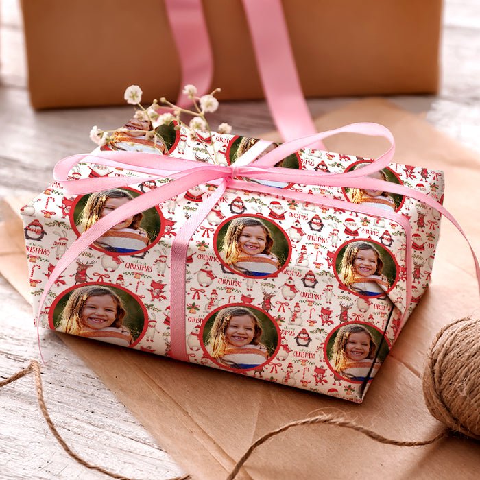 Geschenkpapier personalisiert Geschenkpapier Weihnachten Fuchs Foto M0058 - Bild 3 Geschenkpapier personalisiert Geschenkpapier Weihnachten Fuchs Foto M0058 - Bild 3