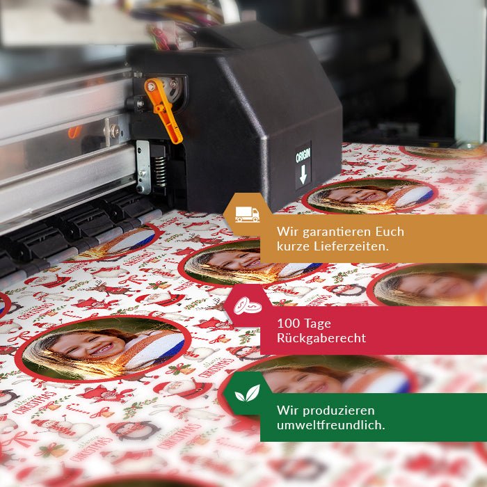 Geschenkpapier personalisiert Geschenkpapier Weihnachten Fuchs Foto M0058 - Bild 7 Geschenkpapier personalisiert Geschenkpapier Weihnachten Fuchs Foto M0058 - Bild 7