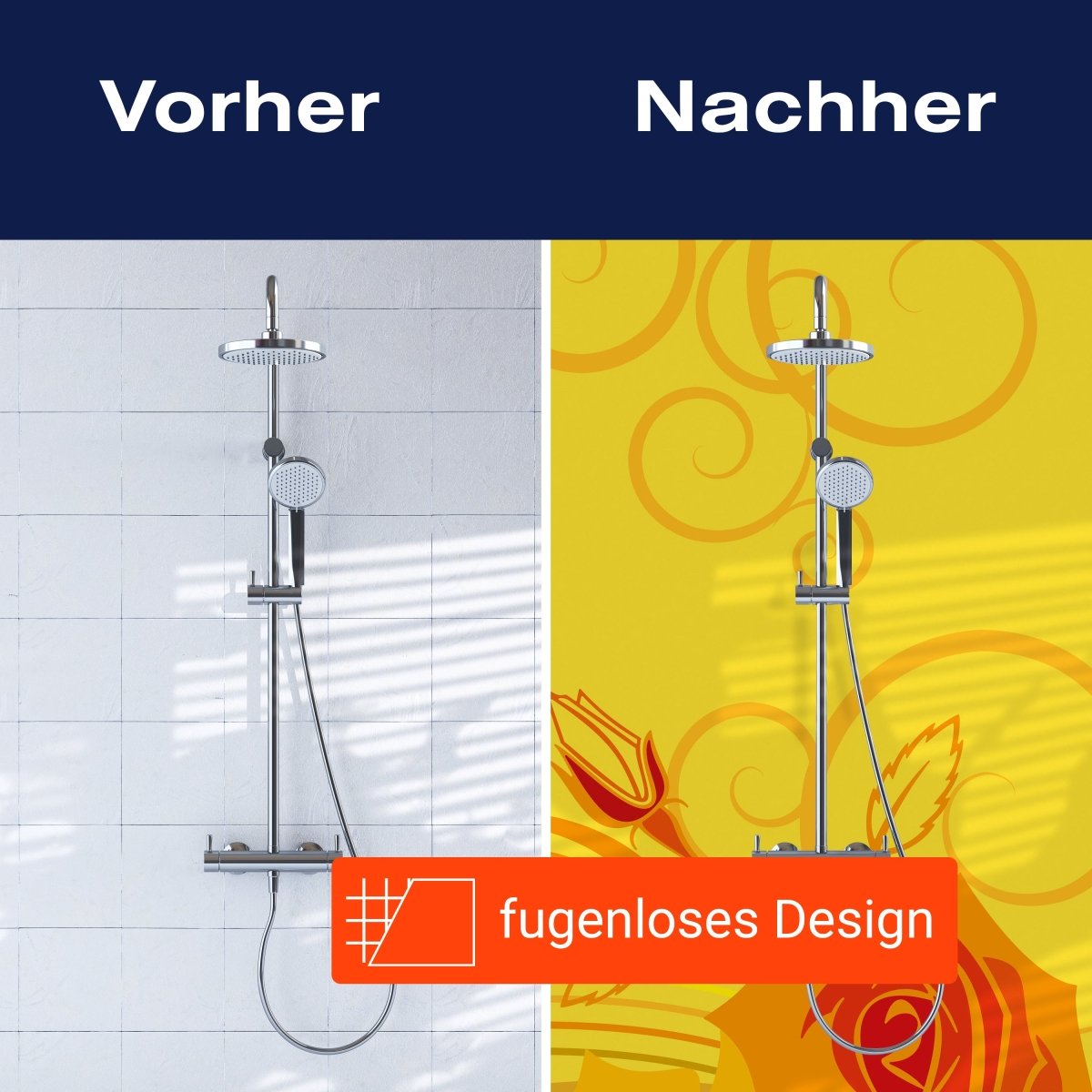 Duschwand Diana Floral Blüten M0060 entdecken - Bild 9 Duschwand Diana Floral Blüten M0060 entdecken - Bild 9