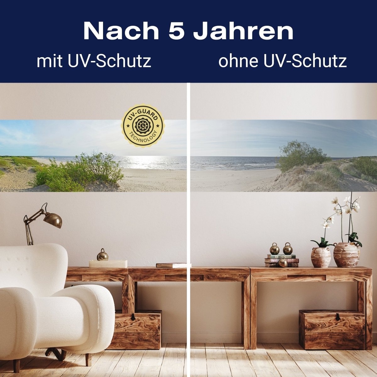 Panorama-Fototapete Strand, Meer, Dünen M0060 - Bild 9 Panorama-Fototapete Strand, Meer, Dünen M0060 - Bild 9