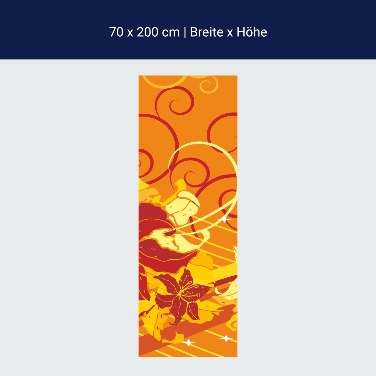 Duschwand Maeva Floral Blüten M0061 Duschwand Maeva Floral Blüten M0061