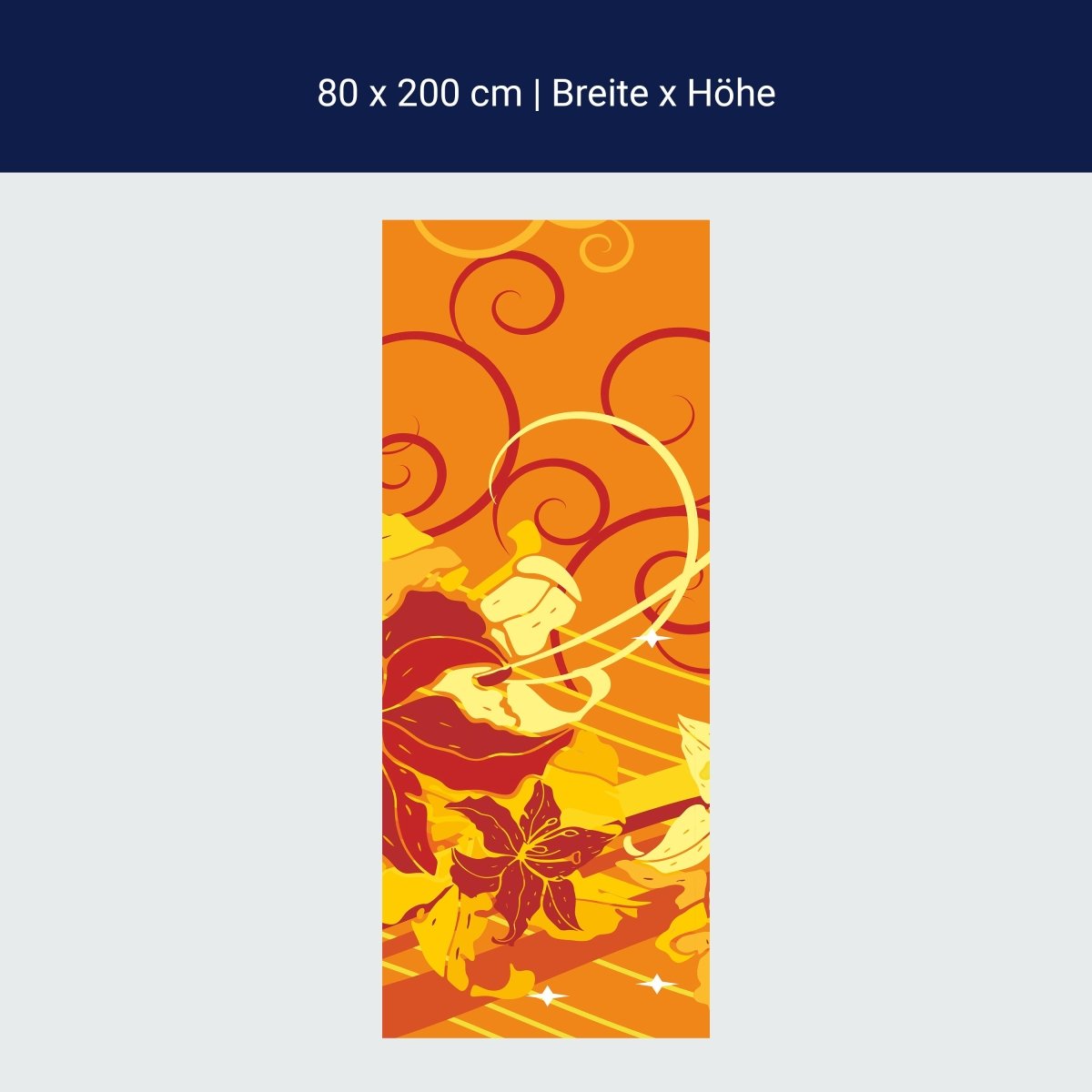 Duschwand Maeva Floral Blüten M0061 Duschwand Maeva Floral Blüten M0061