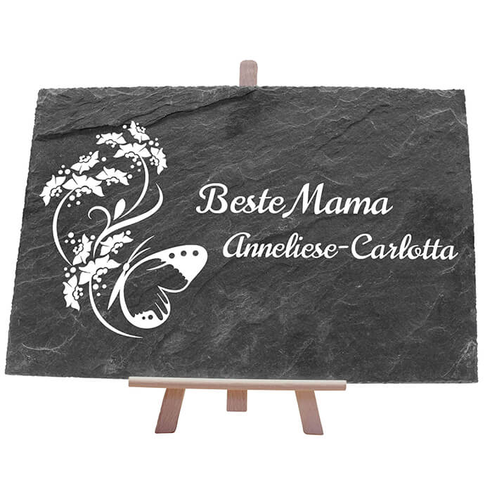 Schiefertafel mit Staffelei Beste Mama M0061 - Bild 1 Schiefertafel mit Staffelei Beste Mama M0061 - Bild 1