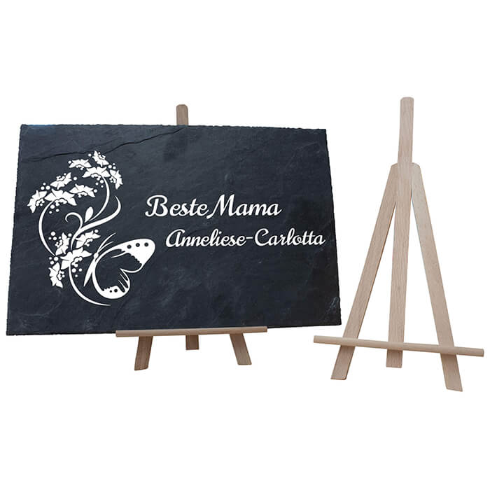 Schiefertafel mit Staffelei Beste Mama M0061 - Bild 3 Schiefertafel mit Staffelei Beste Mama M0061 - Bild 3