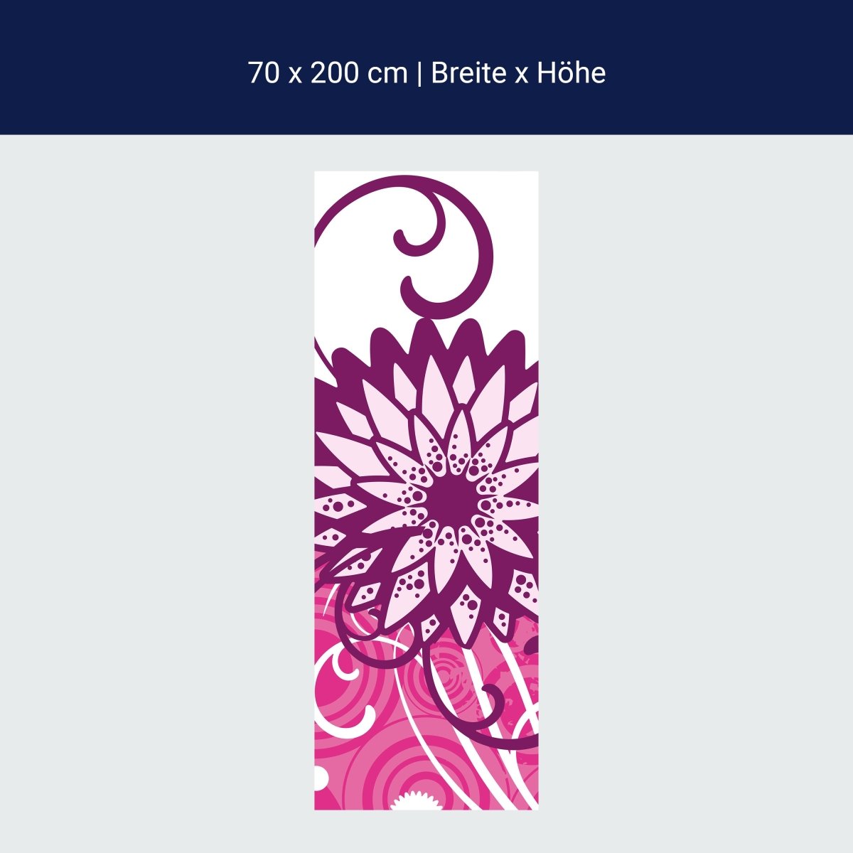 Duschwand Cindy Floral Blüten M0062 Duschwand Cindy Floral Blüten M0062