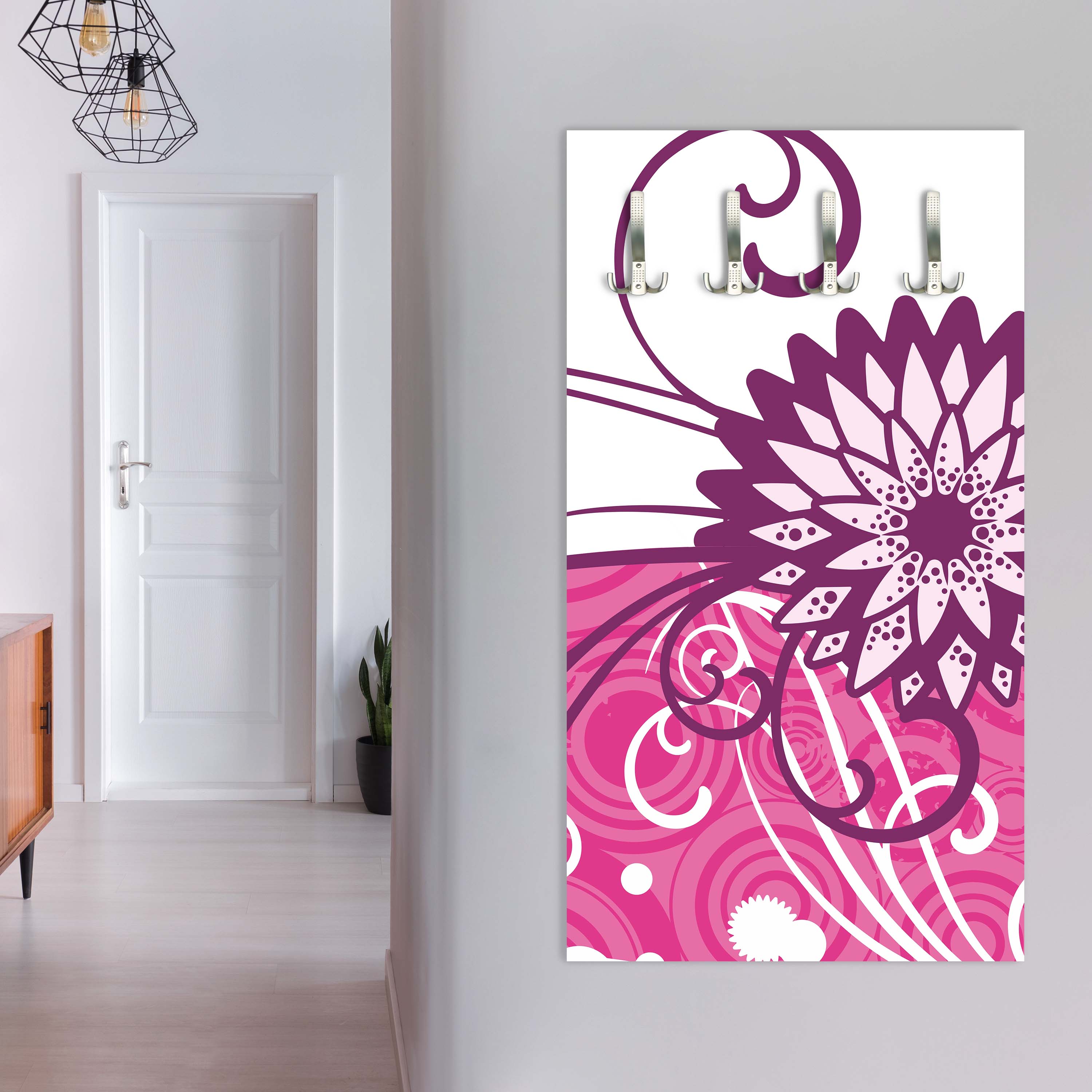 Garderobe Cindy Floral Blüten M0062 entdecken - Bild 3 Garderobe Cindy Floral Blüten M0062 entdecken - Bild 3