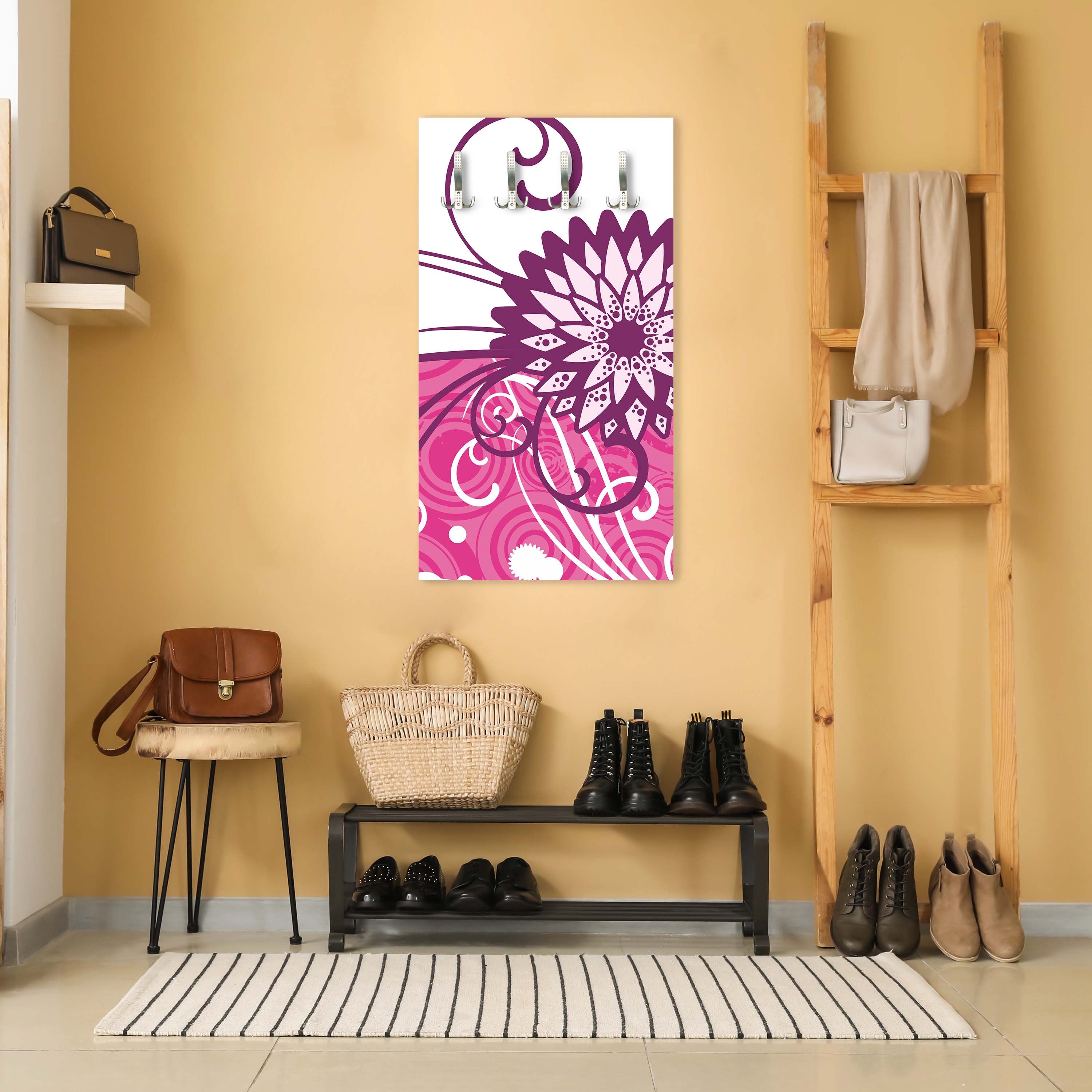 Garderobe Cindy Floral Blüten M0062 entdecken - Bild 6 Garderobe Cindy Floral Blüten M0062 entdecken - Bild 6