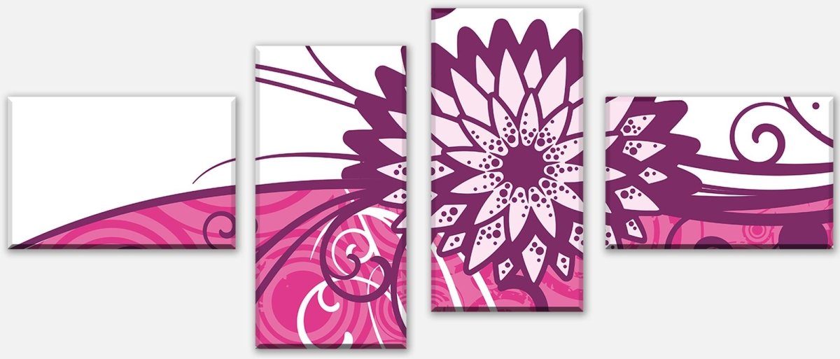 Leinwandbild Mehrteiler Cindy Floral Blüten M0062 Leinwandbild Mehrteiler Cindy Floral Blüten M0062