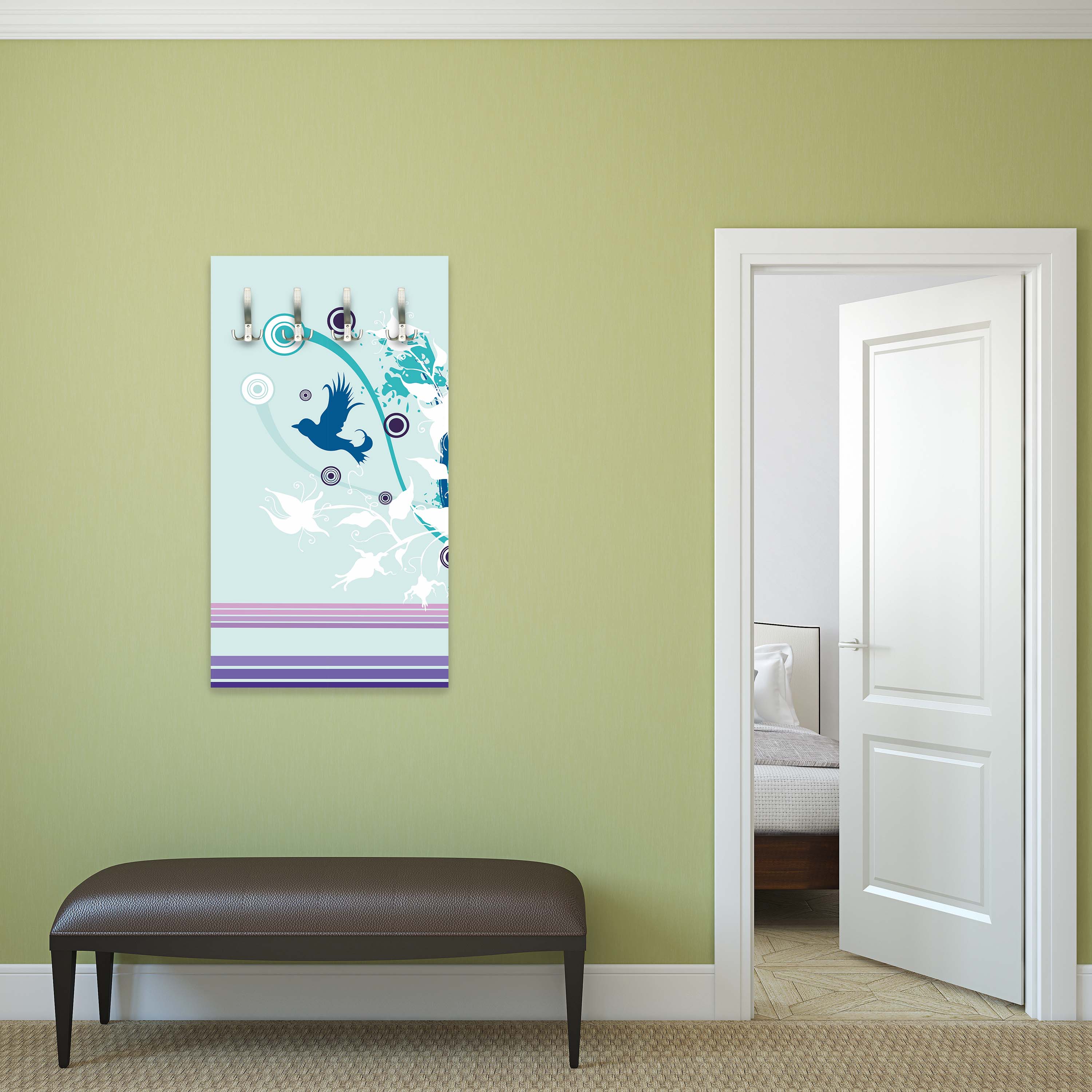 Garderobe Marie Floral Blüten M0064 entdecken - Bild 5 Garderobe Marie Floral Blüten M0064 entdecken - Bild 5