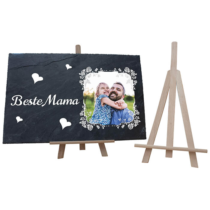 Schiefertafel mit Staffelei Beste Mama M0064 - Bild 3 Schiefertafel mit Staffelei Beste Mama M0064 - Bild 3