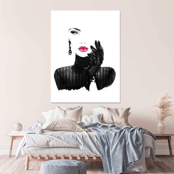 Acrylbild Acrylbild Lippen, Hochformat M0065 M0065 - Bild 2 Acrylbild Acrylbild Lippen, Hochformat M0065 M0065 - Bild 2