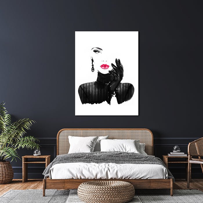 Acrylbild Acrylbild Lippen, Hochformat M0065 M0065 - Bild 3 Acrylbild Acrylbild Lippen, Hochformat M0065 M0065 - Bild 3