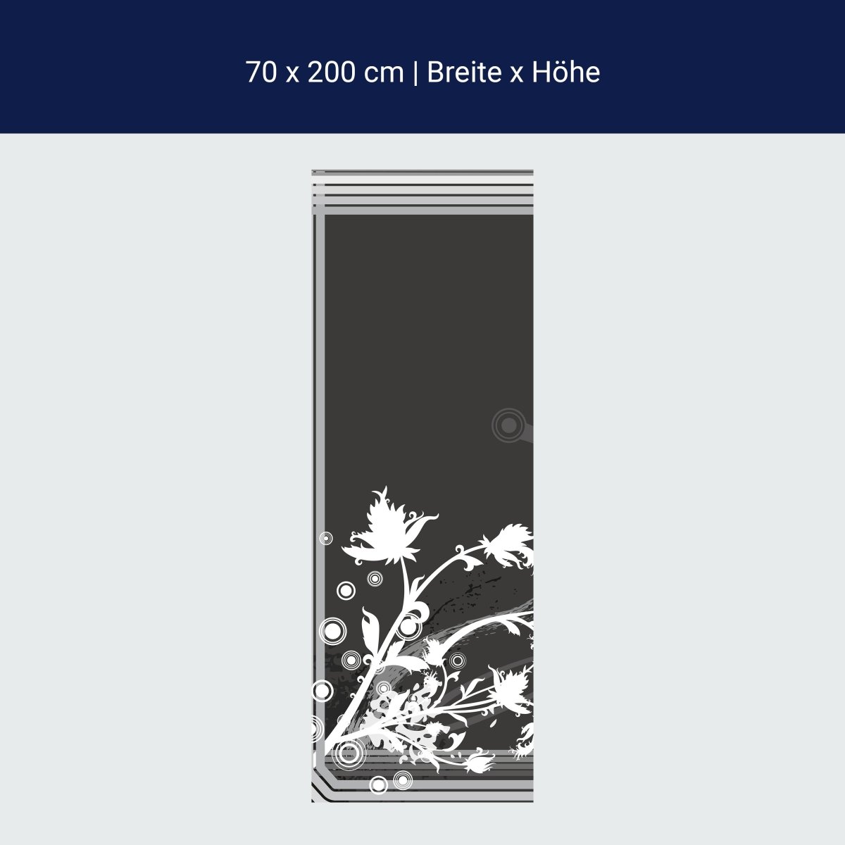 Duschwand Leon Floral Blüten M0065 Duschwand Leon Floral Blüten M0065